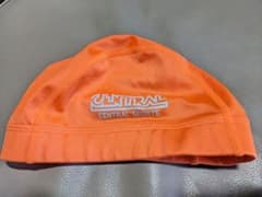 セントラル　アッパーキャップ　スイムキャップ　水泳帽　オレンジのサムネイル