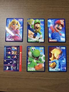 マリオキャラクターカード 5枚セットのサムネイル