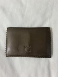 希少】LOEWE ロエベ アナグラム レザー 名刺入れ カードケース - メルカリ