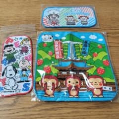 スヌーピーとモンキーのキャラクタータオルセットのサムネイル