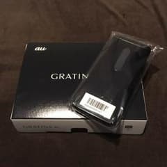 【未使用新品】au GRATINA（グラティーナ） 4G KYF31 ブラックのサムネイル