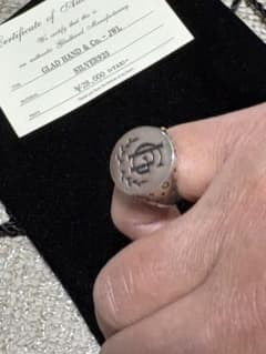 GLAD HAND & CO. シルバー925 リング 12号 - メルカリ