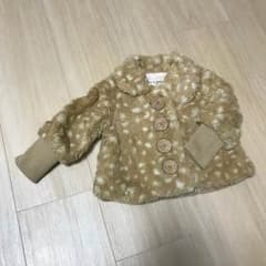 ふわふわアウター☆ベビーコート☆70cmのサムネイル