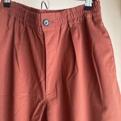 赤茶色 ワイドパンツ GUのサムネイル