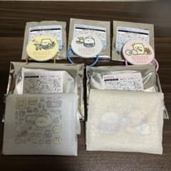 ネオ・すみっコくじ Part9 G賞 ミニクリアポーチ H賞 アクリルヘアゴム