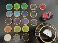 仮面ライダーオーズ　オースキャナー　コアメダル　セットディスプレイスタンドのサムネイル
