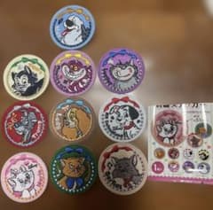 セリア 刺繍ステッカー コンプセット 10枚 ディズニーのサムネイル