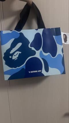A BATHING APE ショップ袋 中型のサムネイル