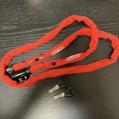 ABUS チェーンロック 58292 Wetter レッドのサムネイル