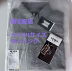 SEVEN Jung Kook グレー Lサイズ シャツとキーリングのサムネイル