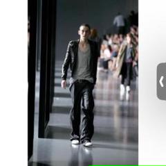 2005SS、Dior HOMME(ディオールオム) ウールワイドパンツ Dior Homme ディオールオム 2005年春夏コレクションアイテム