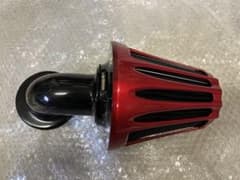 ハーレー　アレンネス エアークリーナーカバー　モンスターサッカー　レッド ハーレー アレンネス エアクリーナーカバー モンスターサッカー レッド