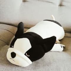 ねむねむシリーズ　犬のぬいぐるみ　抱き枕のサムネイル