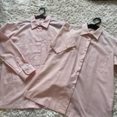 ☆制服ブラウス☆ピンク2枚のサムネイル