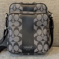 COACH ショルダーバッグ ブラック/グレーのサムネイル