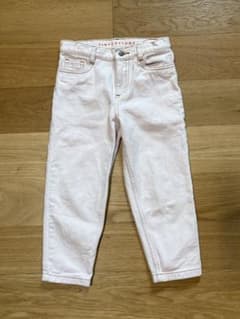 TINY COTTONS テーパードデニム　6Y ピンクのサムネイル