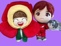 BTS j-hope ホビ ホソク ヒマンイ ぬいぐるみ大小＋おまけぬい ぬい活 レア】BTS j-hope ヒマンイ ぬいぐるみ 20cm（公式オマケ付き） - メルカリ