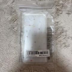 iPhone 12 케이스 투명 리본 무늬