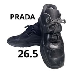 PRADA プラダスポーツ レザーシューズ スニーカー archive テック