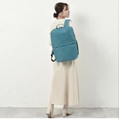 未使用・タグ付 KABAG カバッグリュック ターコイズブルー 軽量 良品