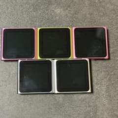 CG605★ Apple iPod nano 第6世代 A1366 5台セット CG605☆ Apple iPod nano 第6世代 A1366 5台セット - メルカリ