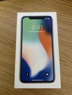 iPhoneX シルバー64GBのサムネイル