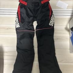 SIMPSON バイクパンツ MW ブラック/レッド SIMPSON バイクパンツ MW ブラック/レッド - メルカリ
