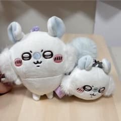 【最終値下げ】まじかるちいかわ モモンガ ぬいぐるみ マスコット 2点セットのサムネイル