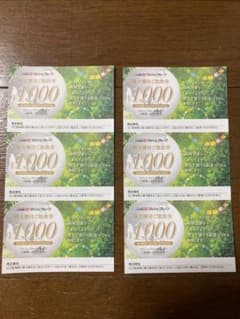 マルシェグループ　株主優待　ご飲食券　6000円分　有効期限：2022年12月迄のサムネイル