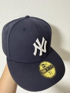 NEW ERA 59FIFTY ニューヨーク・ヤンキース キャップ　ネイビーのサムネイル