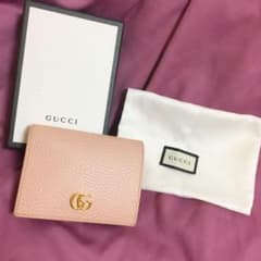 【美品】GUCCI  グッチ　プチマーモント＊ピンク＊のサムネイル
