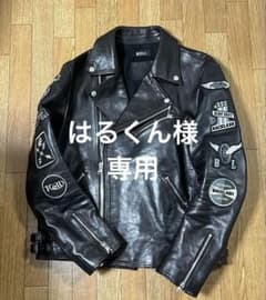 バックラッシュ×ROLL コラボライダースジャケット L（実寸XL相当 