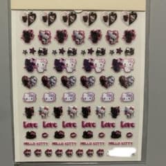 Nail stickers: Hello Kitty, angel, devil, angel