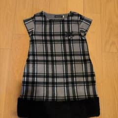 BeBe キッズ ワンピース 110cm チェック柄のサムネイル