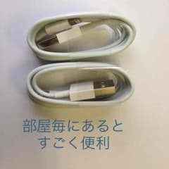 Lighthing USBケーブル2個セット❗️❗️のサムネイル