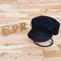 Rare/Discontinued [CA4LA] Sheer Tulle Classical Casquette Black x Gold