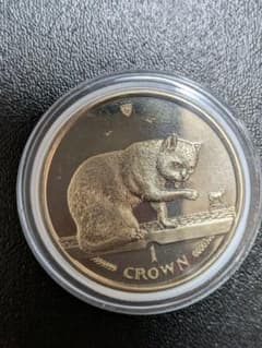 1966年 エリザベス2世 1 CROWN キャット 1966年 エリザベス2世 1 CROWN キャットコイン - メルカリ