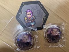 ドラクエ11 グレイグ 缶バッジ コースター スクエニカフェ ルイーダの酒場のサムネイル