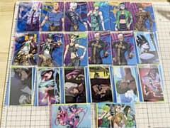 ジョジョの奇妙な冒険第6部 ウエハースカード20枚のサムネイル