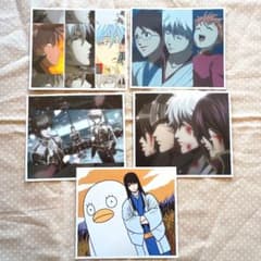 銀魂 銀魂BEST特典　イラストカード 5枚セットのサムネイル