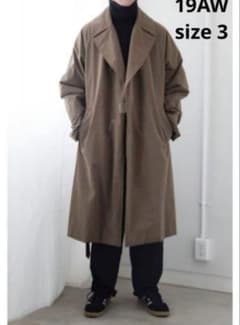 新品未使用タグ付 19aw サイズ3 タイロッケンコート ライナー付 コモリ comoli コモリ 19aw タイロッケンコート サイズ3 - メルカリ