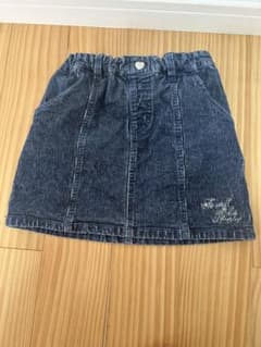 デニムスカート コーデュロイ120cmのサムネイル