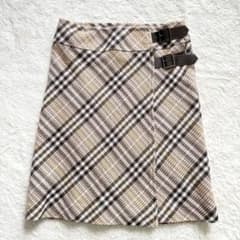 極美品✨ BURBERRY LONDONノバチェック ラップスカート L - メルカリ