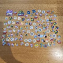 フレークシール　ケース付き　100枚以上　平成レトロ　キラキラ