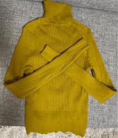 ZARA ライムイエロー　ニットのサムネイル