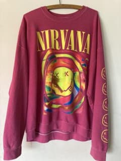 古着 NIRVANA グラフィックトレーナーのサムネイル