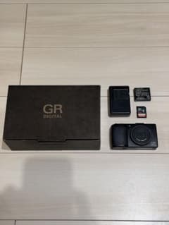 RICOH GR DIGITAL Ⅲ 動作確認済 SDカード、箱付 - メルカリ