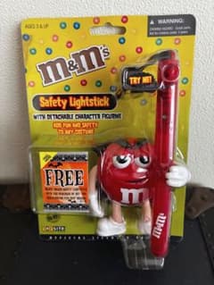レア♡ m&m's エムアンドエムズ ランプ m&m's エムアンドエムズ セーフティーライトスティック レア - メルカリ