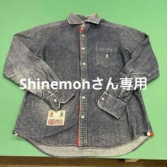 Psycho Bunnyデニム長袖シャツ sizeMのサムネイル