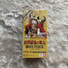 ONE PIECEカードゲーム 世界最強の戦士 BOX テープカット済み - メルカリ